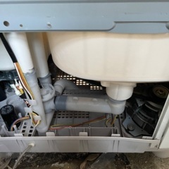 二層式洗濯機　洗濯槽回りませんの画像