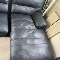 本革　ソファーの画像