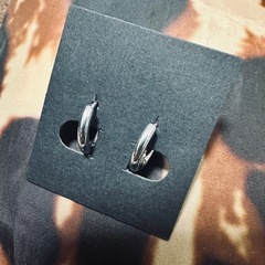ステンレスリングピアス③