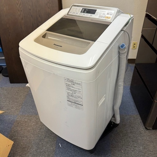 【中古】Panasonic パナソニック 全自動電気洗濯機 NA-FA100H2 2016年製