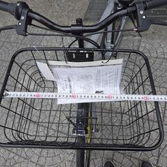 【新車】自転車 27インチ スポーツタイプ カゴ付き 6段変速付きの画像