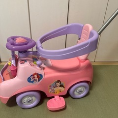 ディズニープリンセス　手押し車　室内　車　ベビー