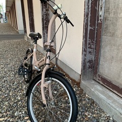 折りたたみ自転車の画像