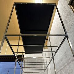 アルミホイールラック ショーケース 展示棚 ホイールラック 陳列棚 オートサロン風 展示 Y0190の画像