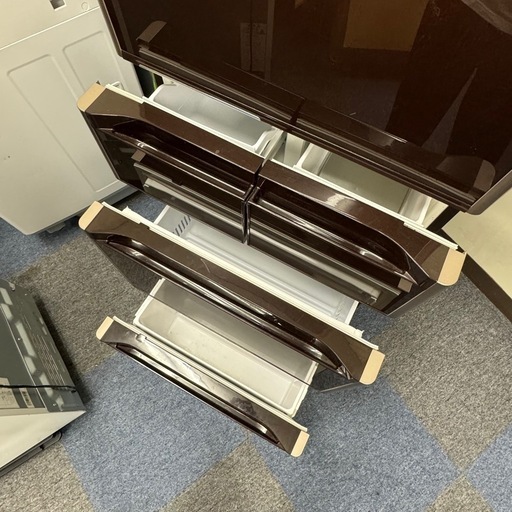 【中古】HITACHI 日立 ノンフロン冷凍冷蔵庫 R-S4200F（XT）型 2016年製