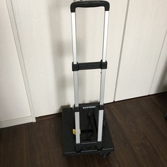 未使用品　台車　キャリーカート　折りたたみ　軽量の画像