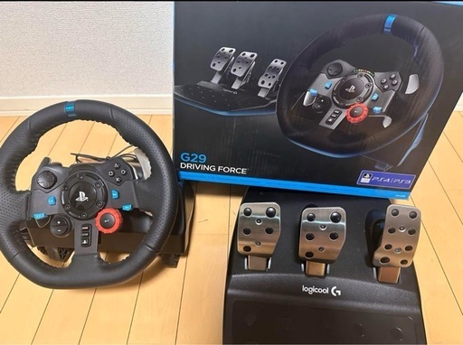 最終お値下げしました‼️　ロジクール　ハンコンとペダルセット