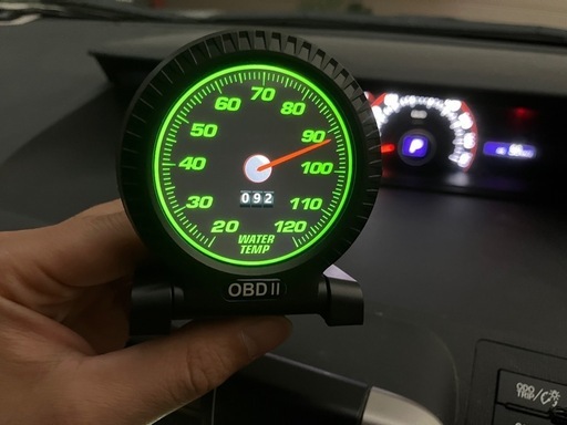 車　OBDⅡメーター
