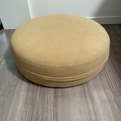 洗濯できるカバーの低反発 ふんわりあぐら丸クッション