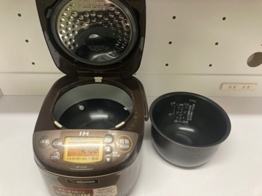【象印】IH炊飯器3号（お値段の調整可）