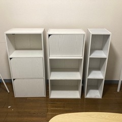 やり取り中カラーボックス