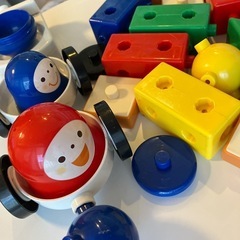 あかっち、あおっち、ブロック　ベネッセ　しまじろう