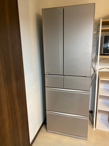 三菱冷蔵庫 503L　2021製  MR-MX50G-C グレイングレージュ