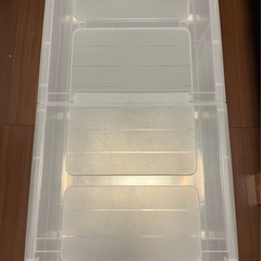 ベッド下収納ケース(小)2個 お譲りします！の画像