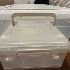 ベッド下収納ケース(小)2個 お譲りします！