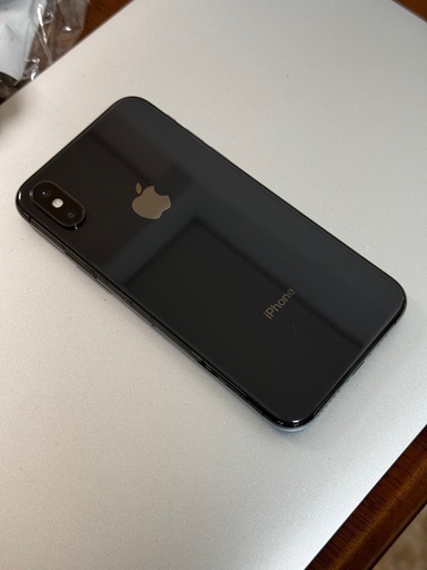 商談中】iPhone XS 64GB SIMロック解除 ガラスフィルム付き