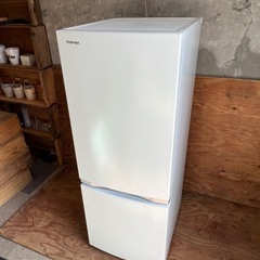 【中古使用年数6ヶ月】TOSHIBA 2ドア冷蔵庫 153L 2...
