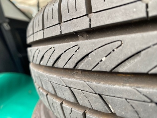 タイヤバリ山13インチアルミホイール