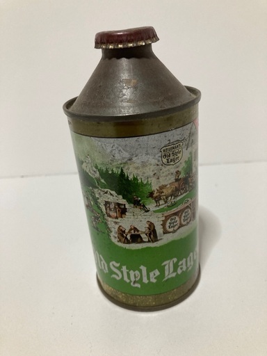 USA製　ビール缶　コーントップ型