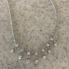 1万円弱　キラキラ　華やか　ネックレス　結婚式　パーティ　二次会　デートの画像