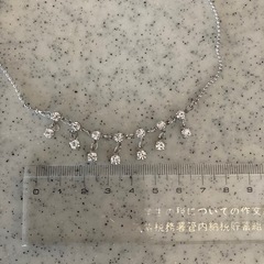 1万円弱　キラキラ　華やか　ネックレス　結婚式　パーティ　二次会　デートの画像