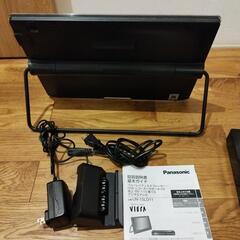 Panasonic ポータブルテレビ　防水　付属品全てあり 防水 ポータブル テレビ un15ld11