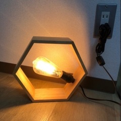 ウッド 照明 美品