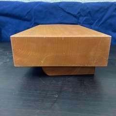 美品　置物 王将 飾り駒 木製 インテリア　銘有り　 将棋駒 オブジェ 縁起物　将棋 高さ約30cmの画像