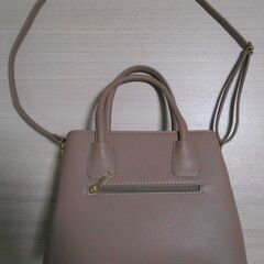 ★美品★　ショルダーバッグ　ベージュの画像