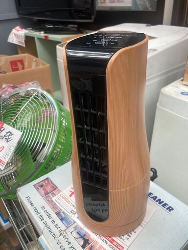☆中古￥1,000！ユアサプライムス　タワー扇風機　家電　YF-270TM(LB)型　2016年製　【BH092】