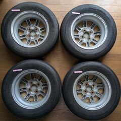 ダイハツ純正 ミニライト ホイール 13インチ トーヨーナノエナジー3 145/80R13 タイヤ付き4本セット  L700S 流用にの画像