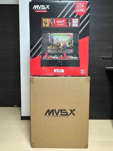 【美品】MVSX ホームアーケード ＆ アーケードベースセット★SNK NEOGEO HOME ARCADE ネオジオ