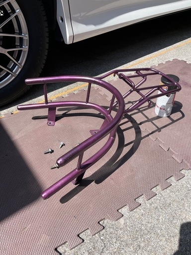 [最終価格]マジェスティ125 カスタムタンデムバー