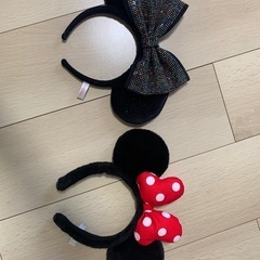 ディズニー　ミニー　カチューシャの画像