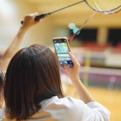 🏸 ͗ ͗🏸 ͗ ͗バドミントンやりますー🏸✨🏸✨️