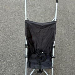 持ち運びに便利　簡易ベビーカー　黒