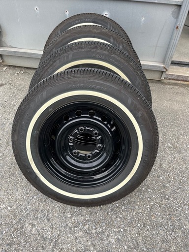 ハイエース　純正ホイール　塗装済み