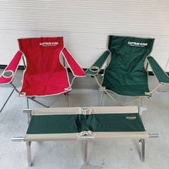 【譲り先決まりました】キャンプ椅子　キャンプ用品　アウトドア