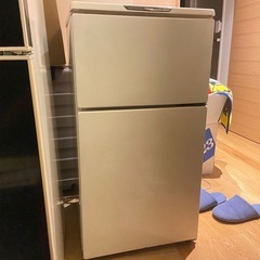 ナショナル 冷蔵庫 NR-B8M3 2ドア　完動品　白　レトロ　...