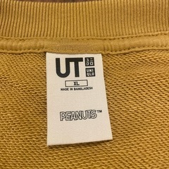 ユニクロ　新品タグなし　ウッドストックトレーナー　XL　の画像