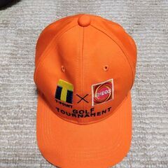 ゴルフキャップ　1度使用後クリーニング済み　美品