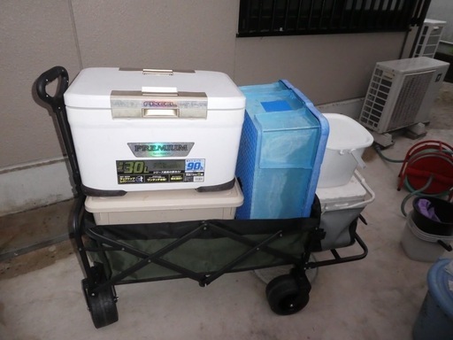 美品　アウトドアワゴン