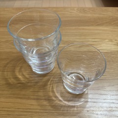 【受け渡し決まりました】無印良品 グラスセット