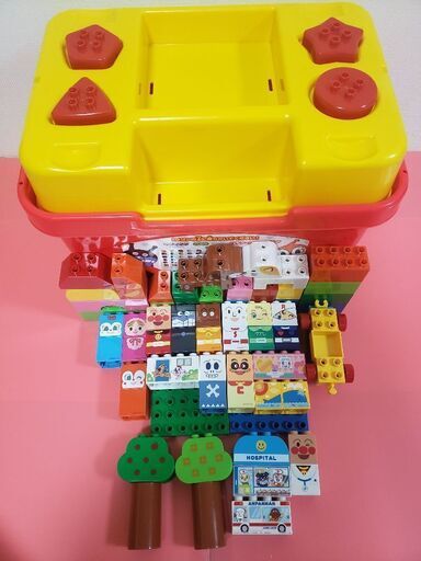 アンパンマンはじめてのブロックワゴン
