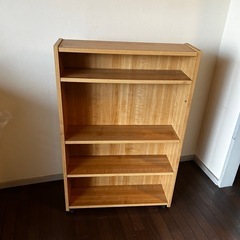 本棚　棚　　キャスター付き