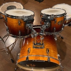 PEARL エクスポートシリーズ(バーチ)ドラムセット　T10・T12・F14・B22・SD14 ＊スネアスタンド含まず
の画像