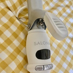 週末SALE！美品✨SALONIA サロニア セラミック カール ヘアアイロン 25mm 【ホワイト】 の画像