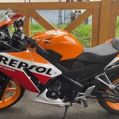 【売買済】極上車　CBR250Rレプソルカラー　スペシャルエディション　限定生産900台 走行距離1280kmの画像