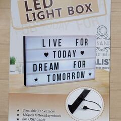 結婚式　LEDライトボック　インテリア　スの画像