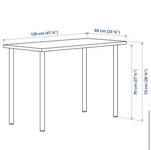 IKEA デスク　120×60cm 5点で
